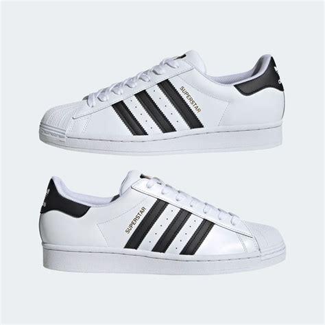 weiße adidas superstars|Adidas Superstar schuh.